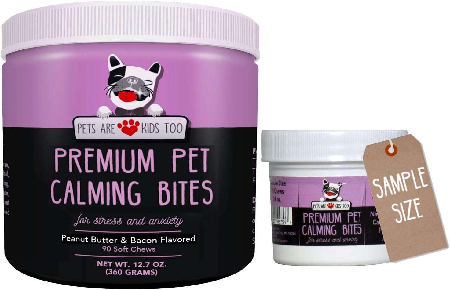 Premium Pet Calming Bites Dog Anti Stress And Anxiety