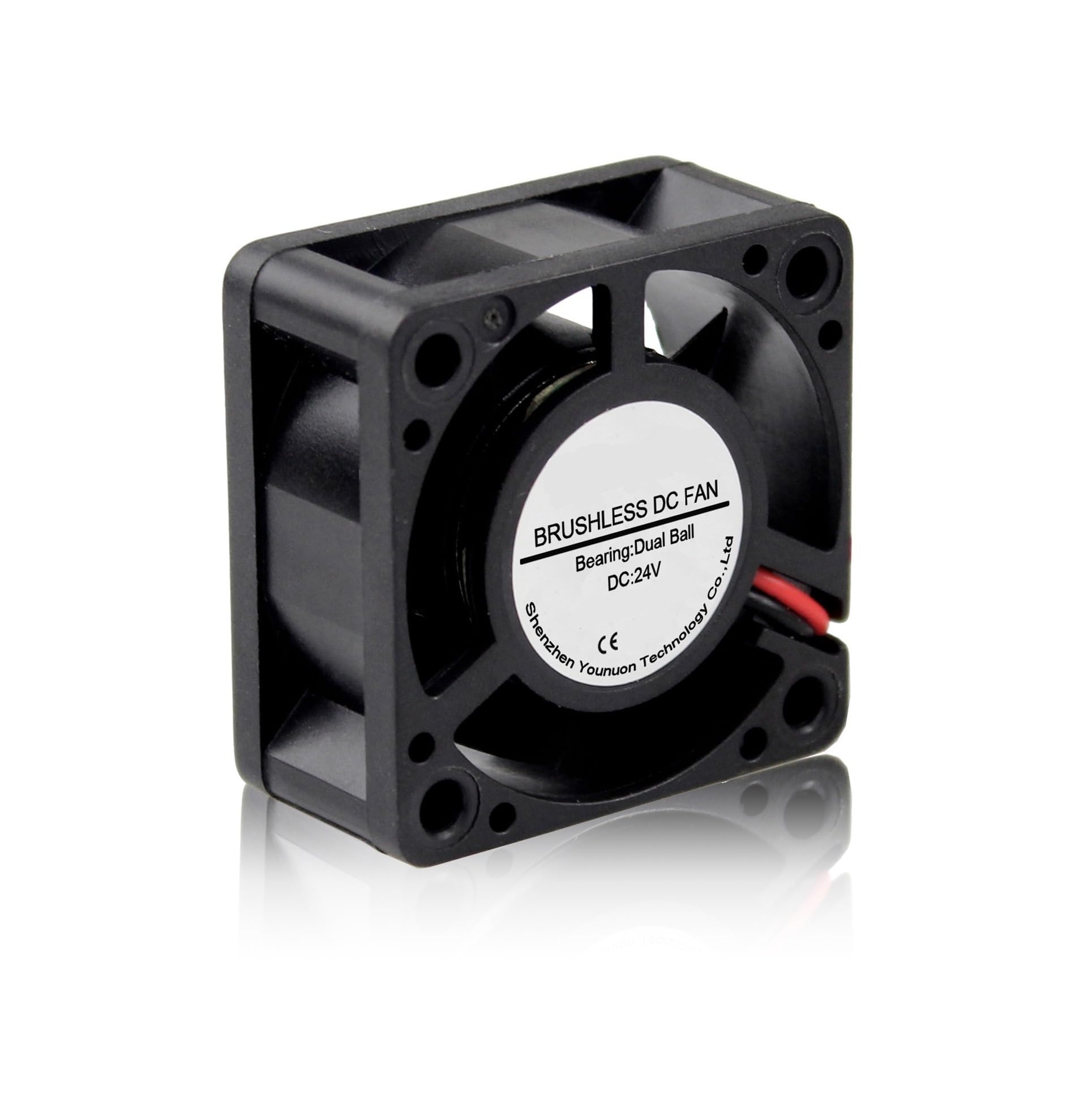 Ventilateur 24V 40mm à double roulement à billes pour radiateur et imprimante 3D (Lot de 5)