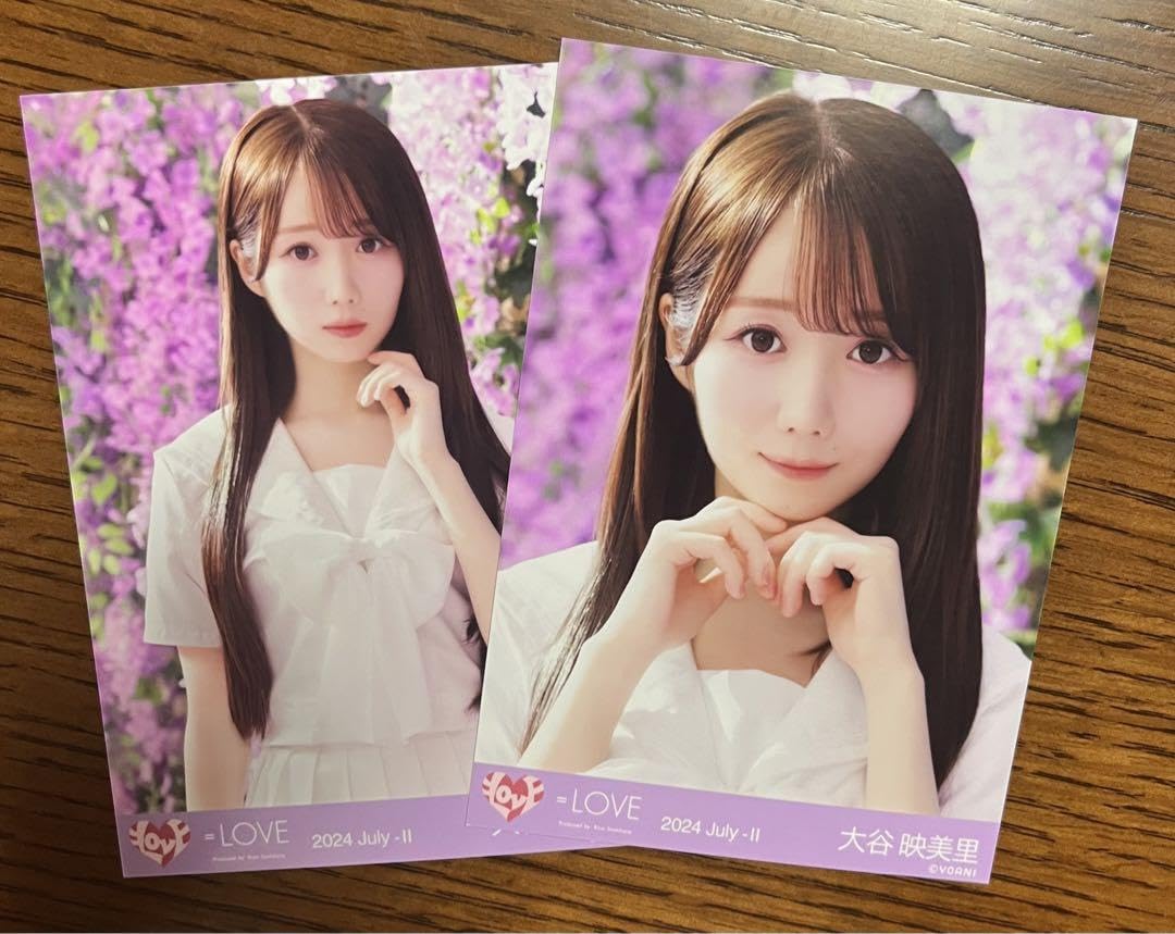 イコラブ 大谷映美里 poison girl② 生写真 直筆 セミコンプ コメ