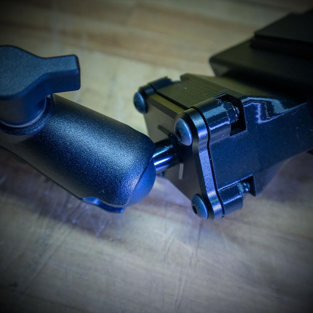 The Stubby Smash Phone Mount Kit w/Basic Phone Holder for 5th Gen 4Runners | 1" RAM Compatible Ball Mount for Dashboard Cubby | 5th Generation 4Runner Phone Holder