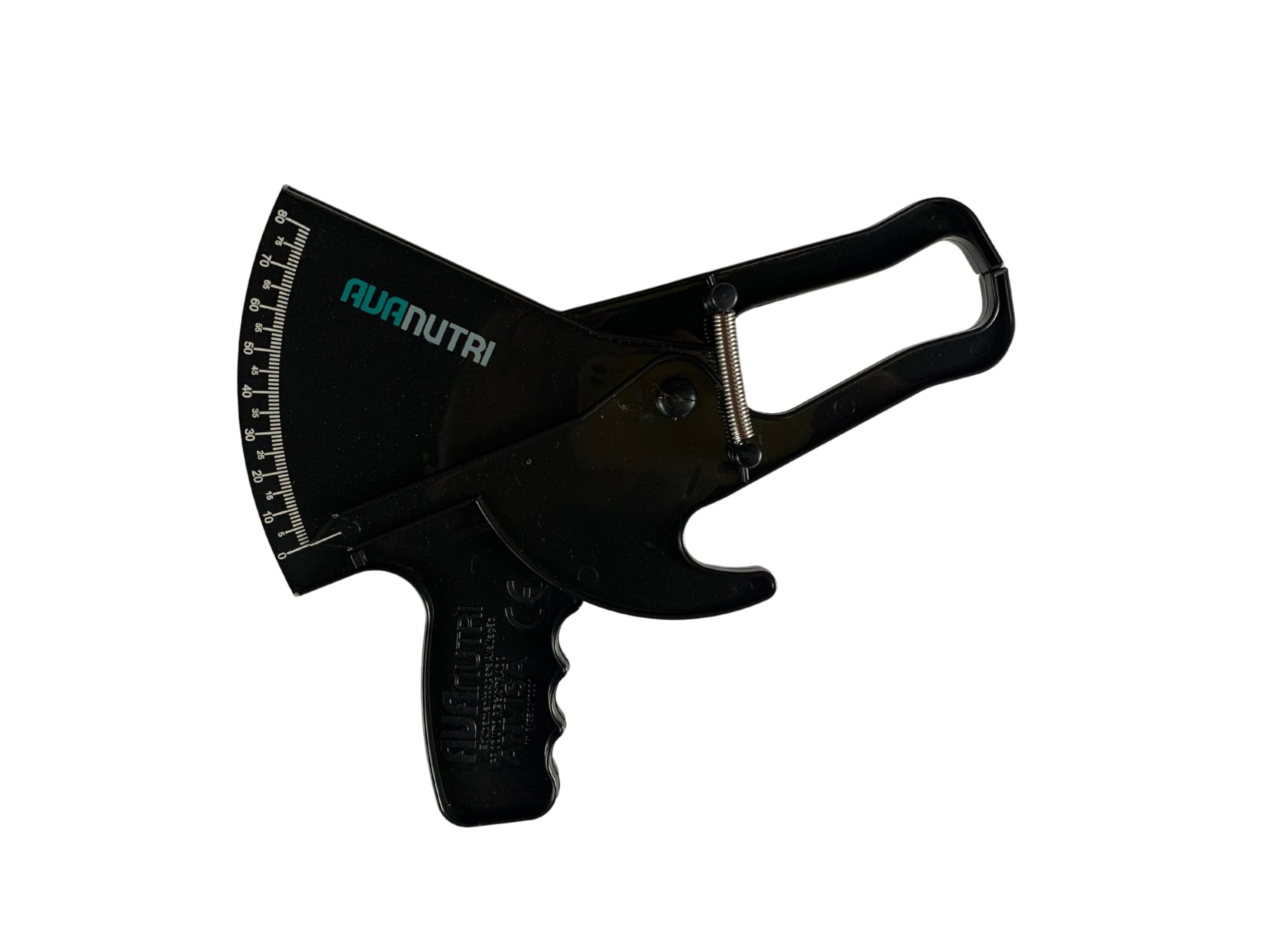 Slim Skinfold Caliper for Body Fat Measurement (Black)