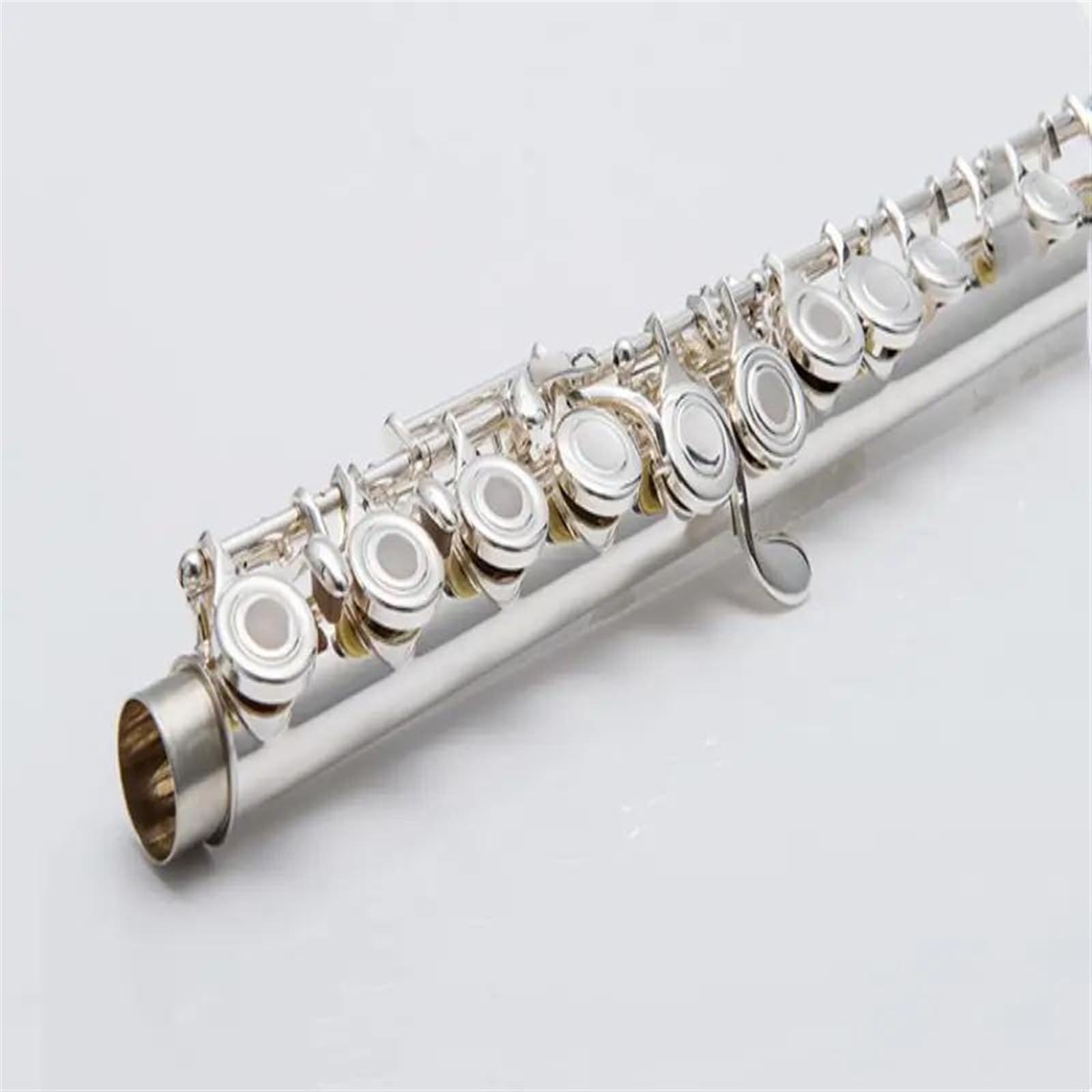 Professionale Flauto Traverso Apri/Chiudi Foro C Flauti 16 Tasti Set Di Flauti Placcati In Argento Con Custodia E Accessori Per Flauto