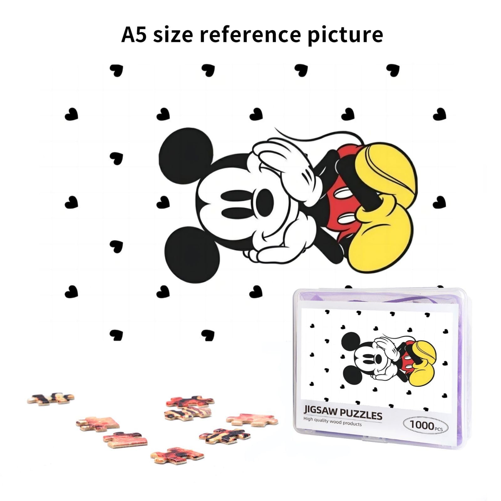 Amazon.co.jp: 1000ピース ジグソーパズル ミッキーマウス パズル
