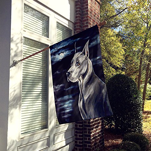 Great Dane moonlight flag grand drapeau de maison multicolore - 3