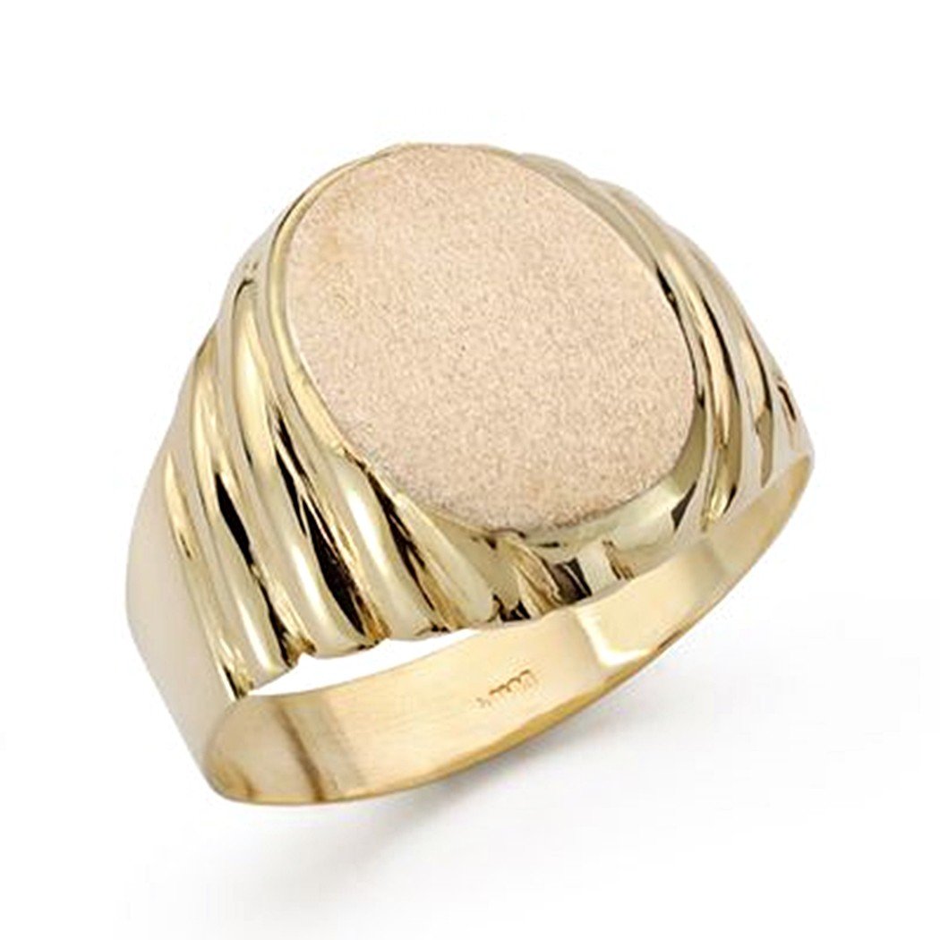 Inmaculada Romero IR Sello Oro 18K Tallado Hombre