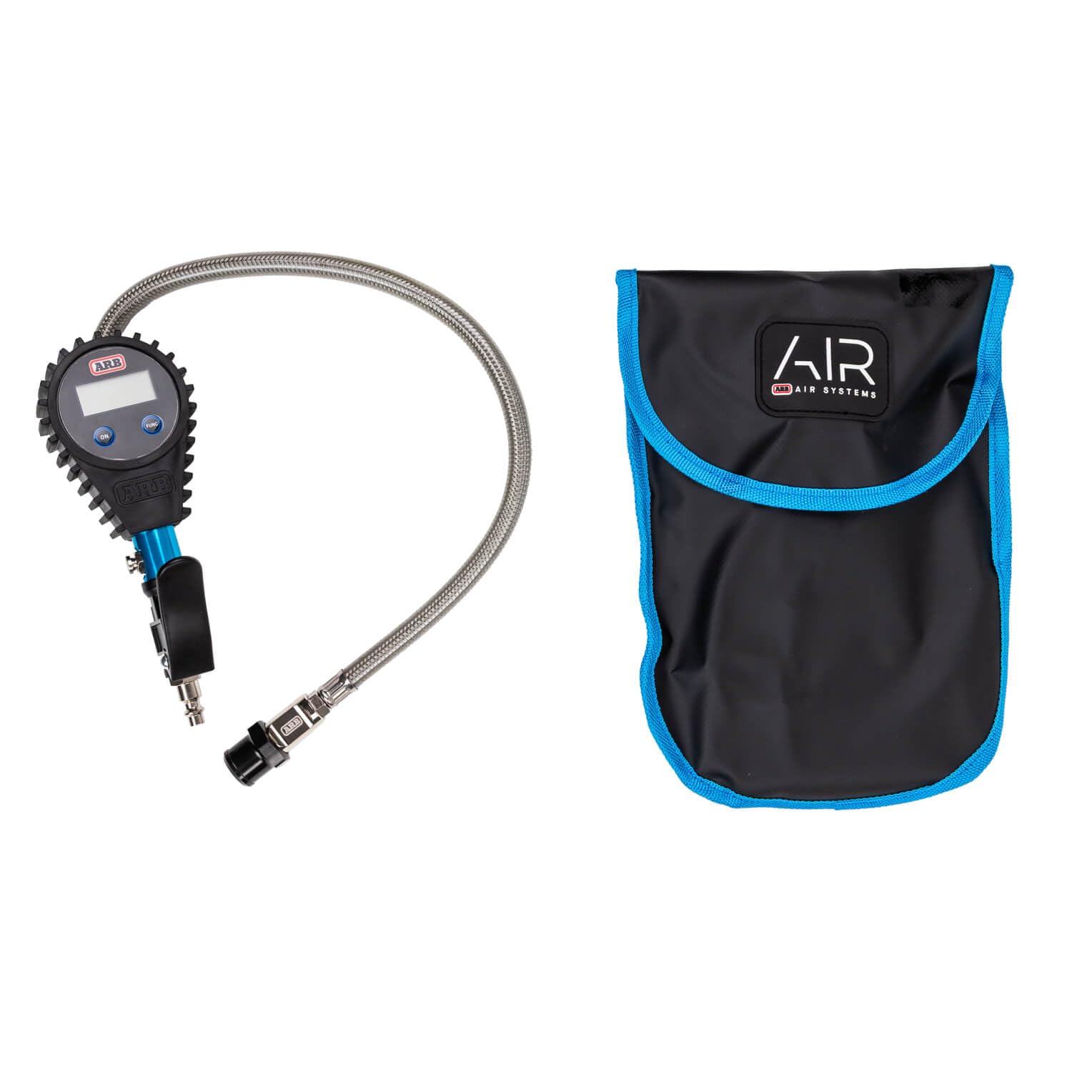 ARB ARB601A Digital Tire Pressure Gauge with Braided Hose and Chuck Inflator and Deflator 0-200 Psi 0-14 Bar 0-1400 Kpa. Ideal for Fast and Simple 4x4 Off Road Adventures - 2026 Launched product thumbnail 2