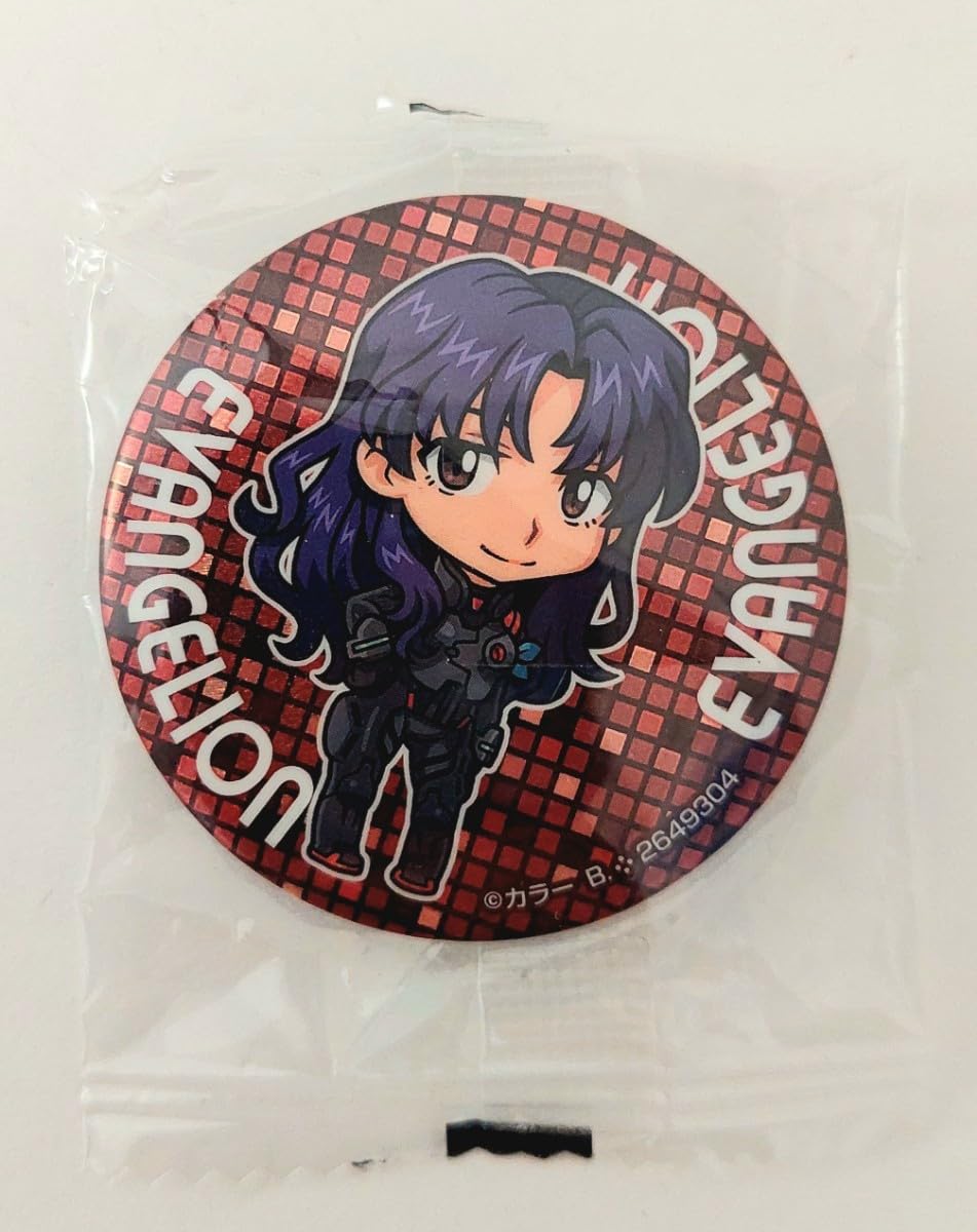 シン　エヴァンゲリオン　葛城ミサト　缶バッジ　艦長 Xmasプリケーキ2024（葛城ミサト）【特典缶バッジ付き