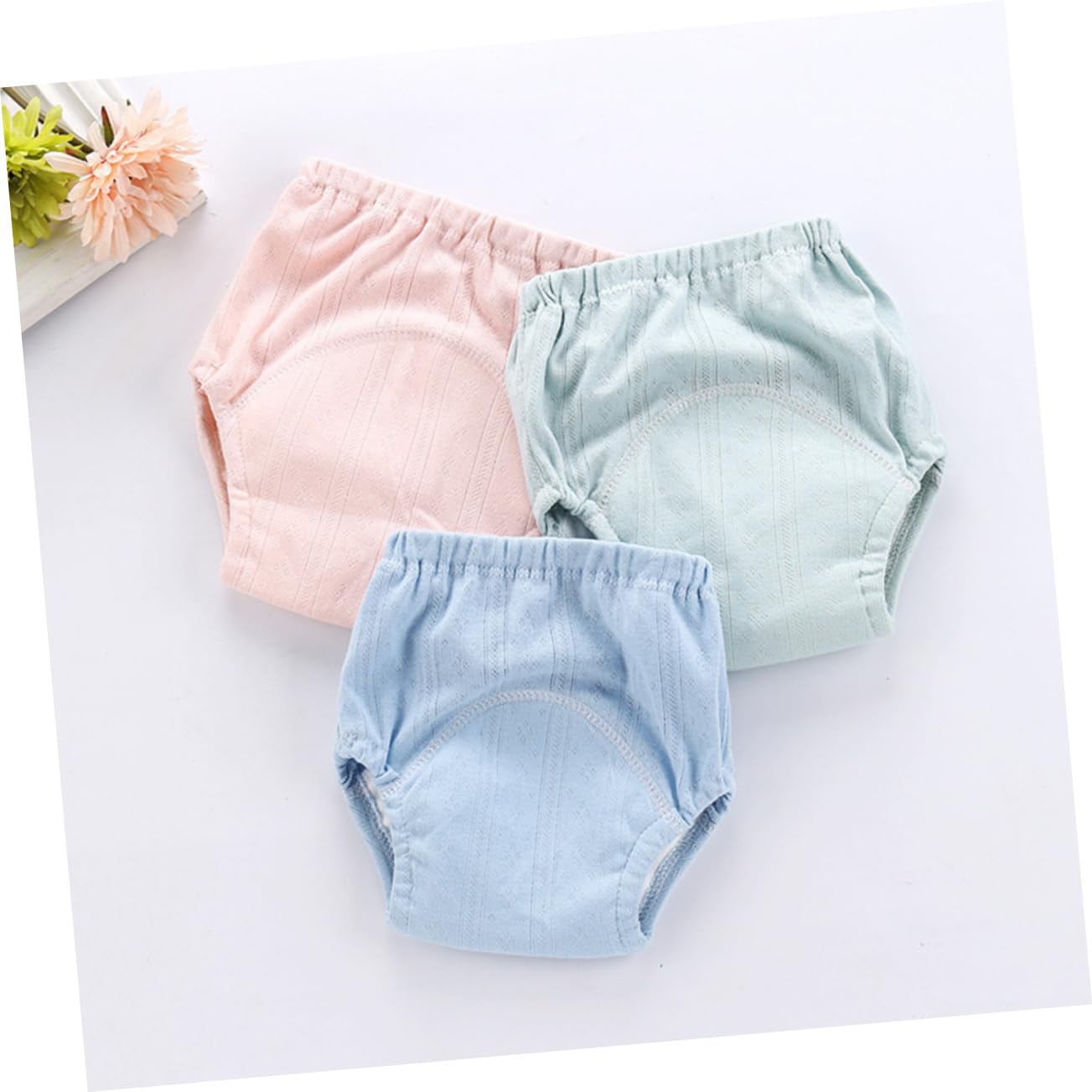 KOMBIUDA 6stücke Potty Training Pants Lagige Wasserdichte Wiederverwendbare Stoffunterhosen Für Kleinkinder Mischfarben Für Töpfchentraining Und Outdoor-aktivitäten