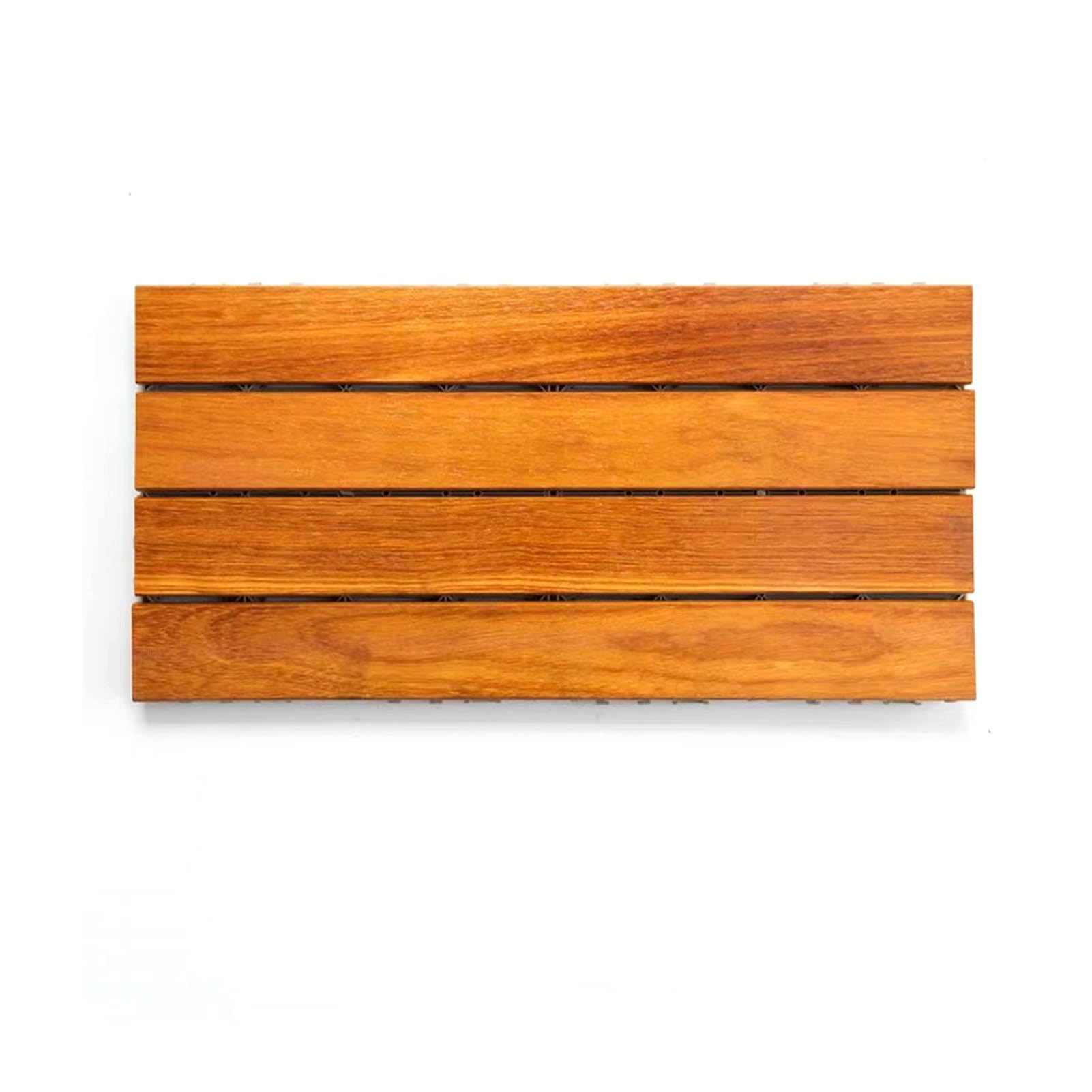 WPC Fliesen 30 x 30 cm Terrassenfliesen Klicksystem Fliese Holzoptik Bodenbelag Klickfliesen Terrasse Balkon 30x30cm 11pcs