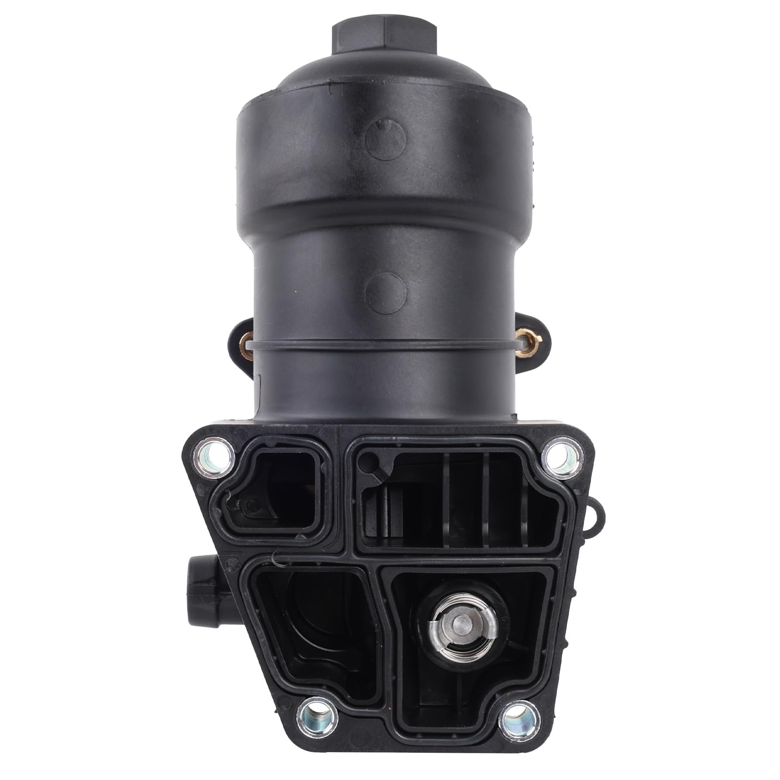 03L115389B - Carcasa de filtro de aceite con enfriador de aceite + filtro de aceite + carcasa de repuesto para A1 A3 A4 A5 A6 Q3 Q5 TT Golf VI Passat Polo Scirocco Transporter V Superb II Yeti Leon