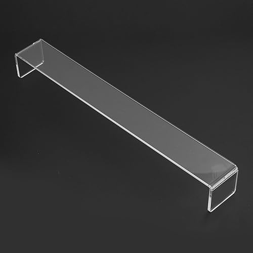 Miniatura 2 de Puente inclinado para artistas, transparente, de 17.3 pulgadas, reposamuñecas, herramienta de dibujo artístico transparente para pintar a mano