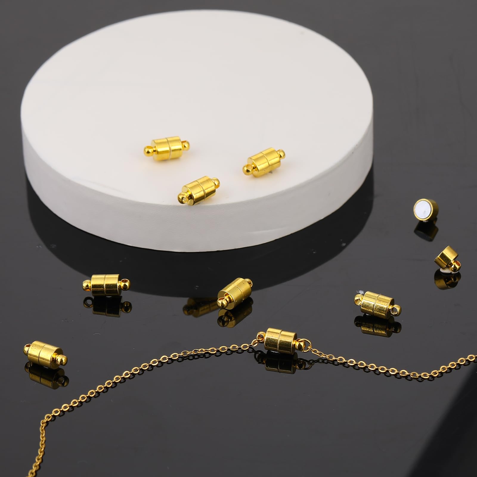 Chiusure Magnetiche Per Collane E Bracciali In Acciaio Inossidabile – 2 Pezzi, Convertitori Facili Da Usare, Anallergici - 2