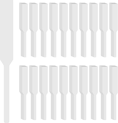 Tiras de prueba de perfume desechables de papel de perfume blanco para fragancias, aromas, aceites esenciales, pruebas de aromaterapia (400 piezas) disponible en Yaxa Colombia