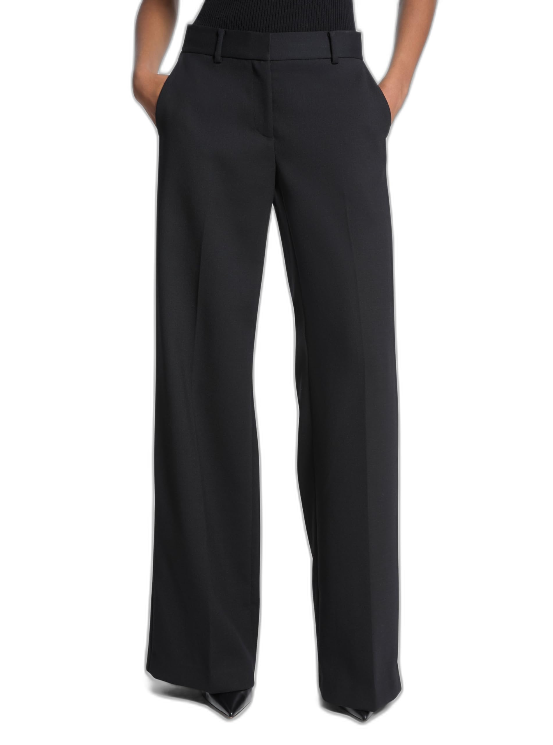 Michael Kors Womens Wide Leg Pant