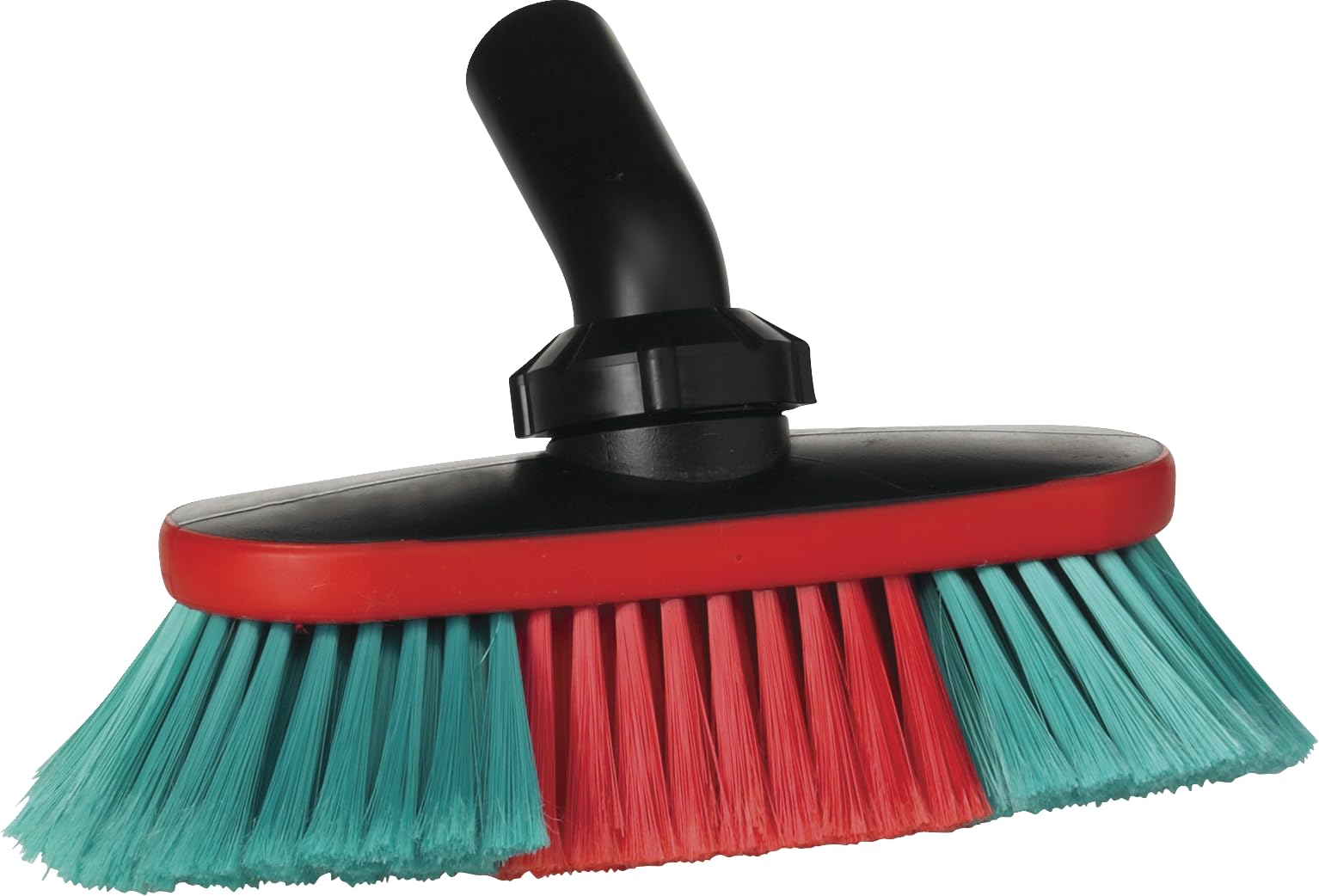 Vikan | Ensemble de brosses pour voiture | avec raccord Gardena et robinet à tournant sphérique | noir