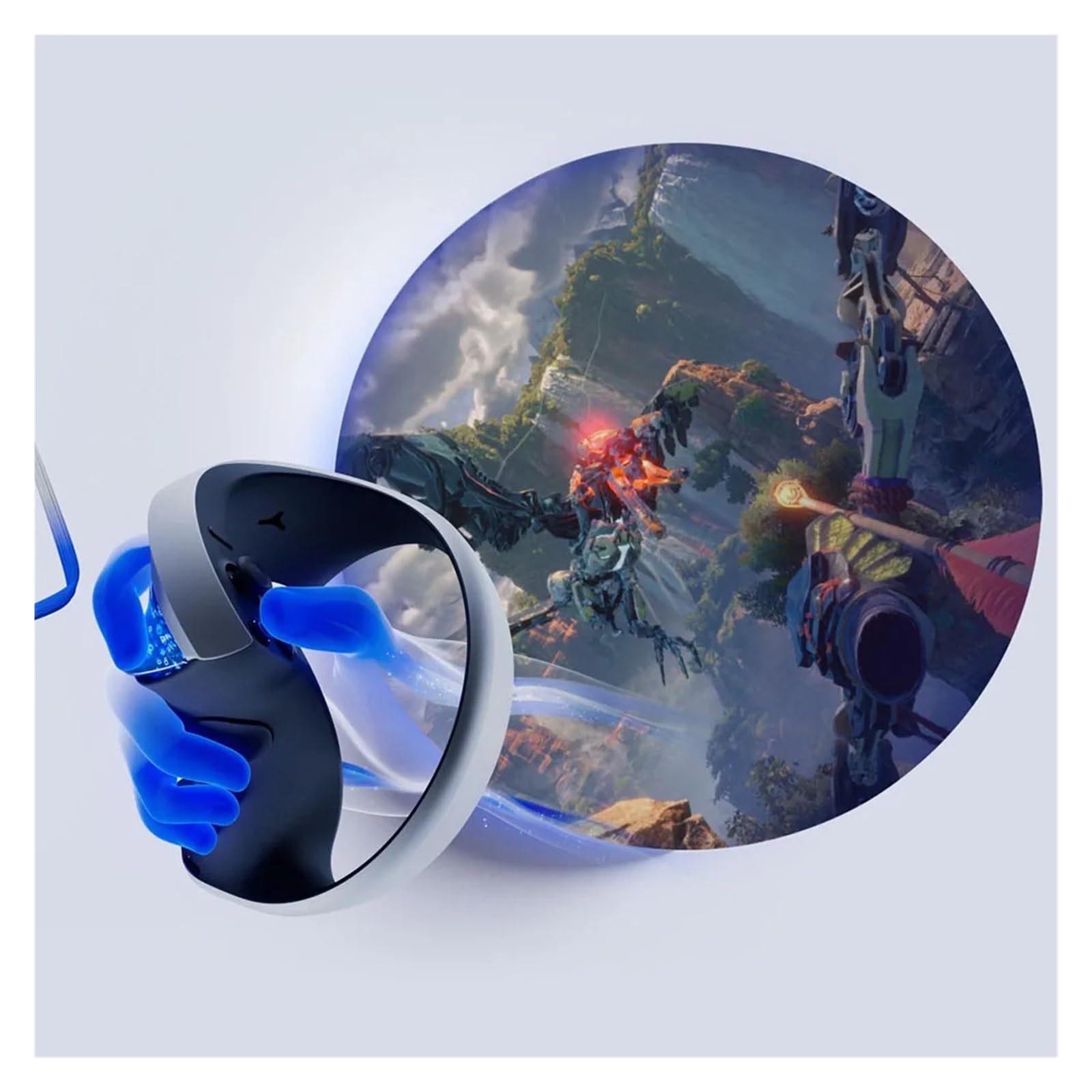 Compatible For Sony PlayStation VR2 Horizon OLED Display 120Hz Motion Sensor Vr Headset With Cameras For PS5 Games Videogame Vr Device