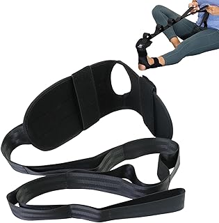 qiyifang Fascia Stretcher | Yoga Bands For Stretching | Leg Stretcher Ligament Stretching Belt Yoga Rehabilitation Belt Stretching Strap For Relief, Dancers And Yoga