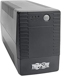 Tripp Lite OMNIVSX650D Line Interactive UPS, Schuko CEE 7/7 (2) - 230V, 650VA, 360W, Ultra-Compact Design