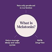 Vista 5 de Natrol Gomitas de melatonina de 10 mg, apoyo para dormir para adultos, suplementos de melatonina para dormir, 90 gomitas con sabor a fresa