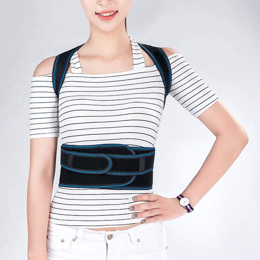 Bene Fascia Posturale Spalle e Schiena Regolabile, per Il Collo Schiena Spalle Migliora la Postura e Evitare di Piegarsi Migliora Postura Dolore Unisex, XL