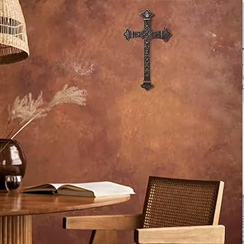 Amazon.co.jp: DreamsEden 鋳鉄クロスウォールクロスハンギング