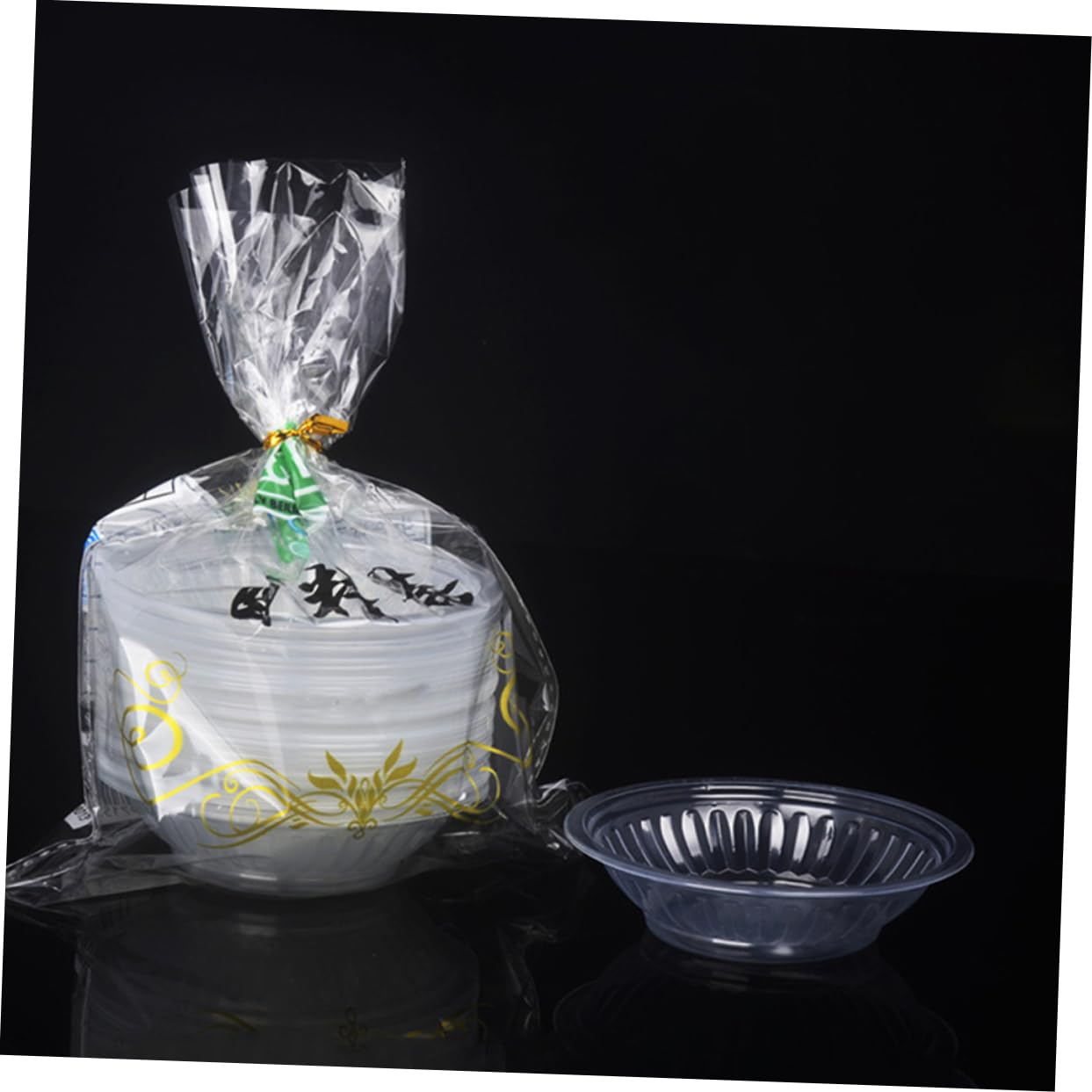 STOBAZA 3sets Disposable Seasoning Dish Dipping Bowl Dip Tray Sauce Plate Condiment Tray Seasoning Tray Picnic Sauce Tray Appetizer Serving Tray Pinch Bowls Mini Snack Plate Plastic 30pcs*3