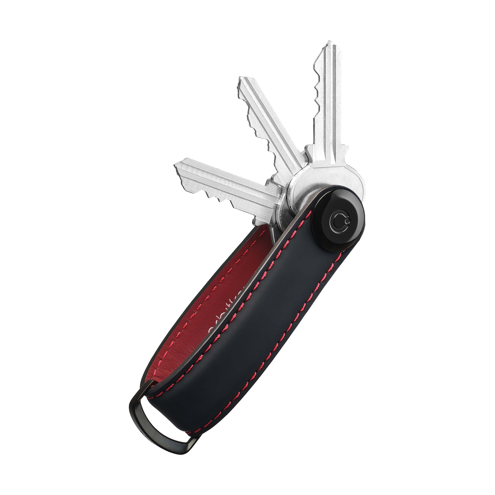 Orbitkey Unisex Ember Matte Leather Key Organiser