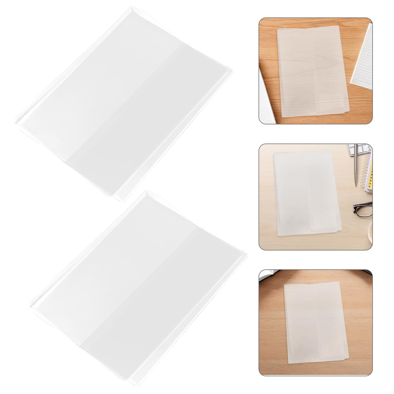 Copertina Trasparente Quaderno A5 in Pvc, 10 Pezzi