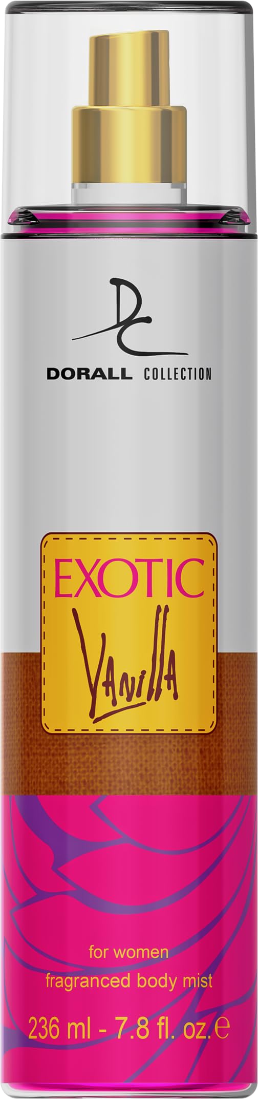 Exotic Vanilla Fragrance Body Mist for Women Long Lasting Freshness for Every Day Use 236ml