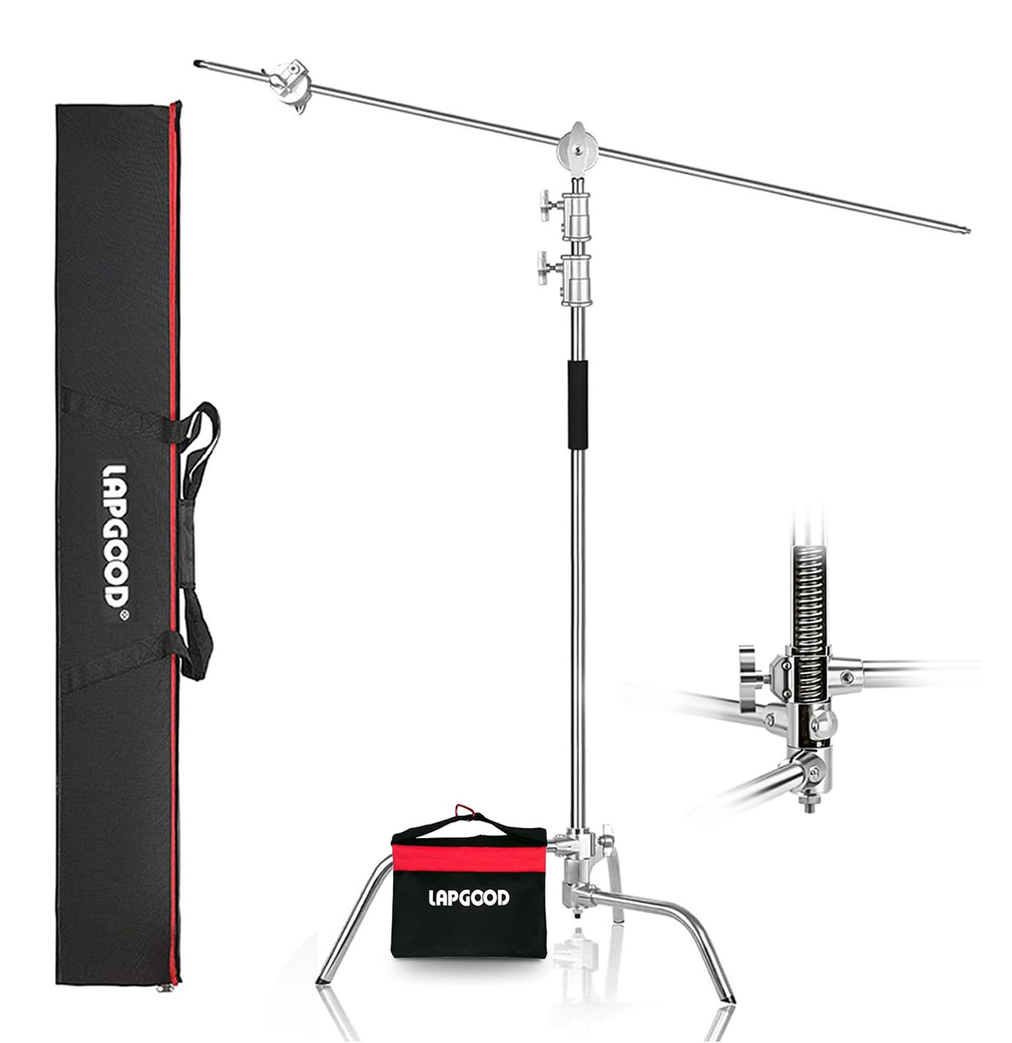 Amazon.com : Lapgood Stainless Steel Heavy Duty C-Stand with Boom