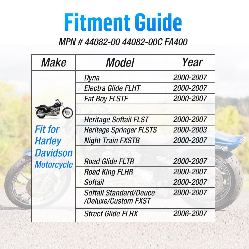 Pastiglie freno anteriori e posteriori sinterizzate per Harley Davidson Softail Dyna Electra Glide Heritage Fat Boy Night Train Road King 2000-2007