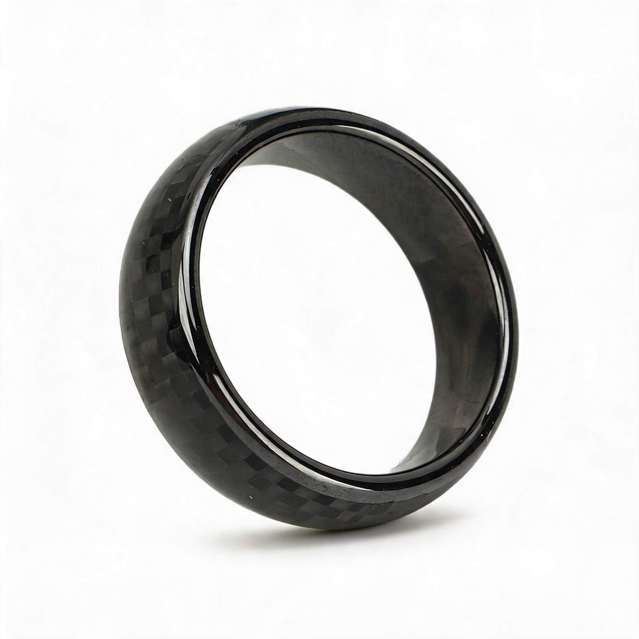 Dpofirs Smart Ring Key Überlegenes Keramikmaterial Kohlefasermaterial,Schlüsselanhänger Kompaktes Design Professionelle Herstellung Ersatz für Model 3 Model Y S X (19,8