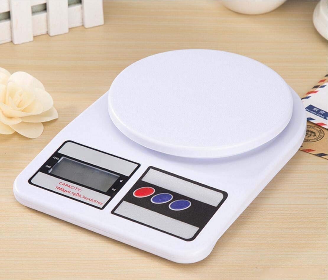 Electronic Digital 10 Kg Weight Scale Kitchen Weight Scale Machine Measure for Measuring Fruits,Spice,Food,Vegetable special for kitchen(White)-picture-25