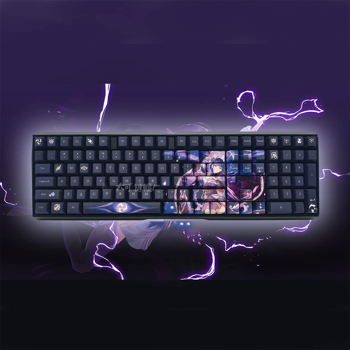 原神メカニカルキーボード キーキャップ雷電将軍ver 未開封品】miHoYo