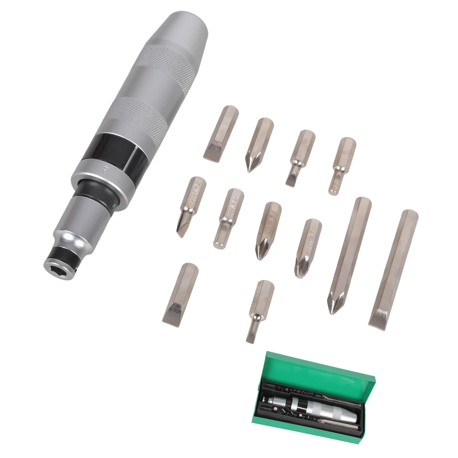 YHAILI Impacts Screwdriver Bit Set High Strength Alloy Steel Sturdy Design Driver Set For Difficult Tasks And Functional Use