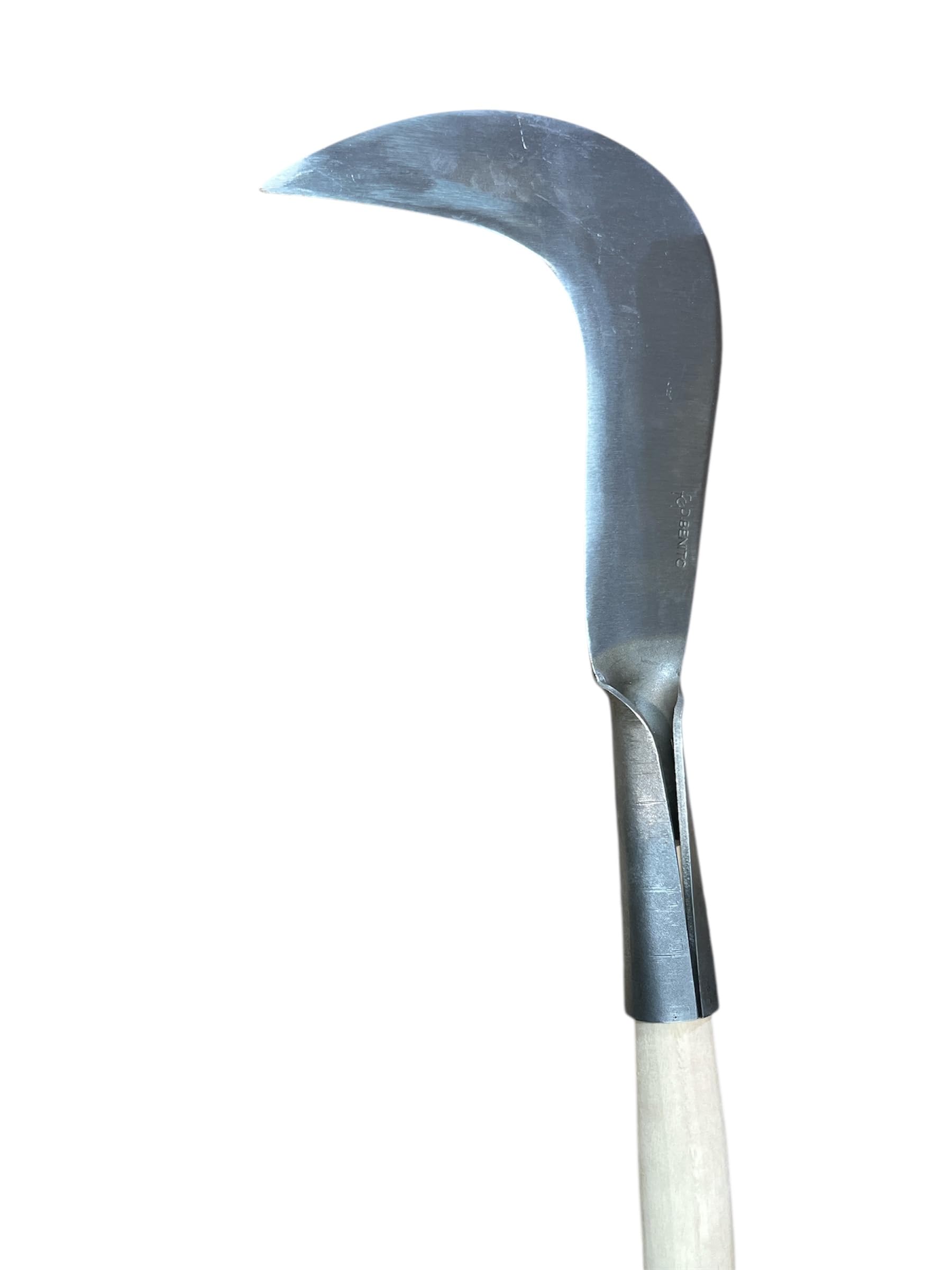 Corvillo mit Griff, 120 cm, kleines Schneidwerkzeug in Form einer Löffel, zum Beschneiden oder Sammeln.
