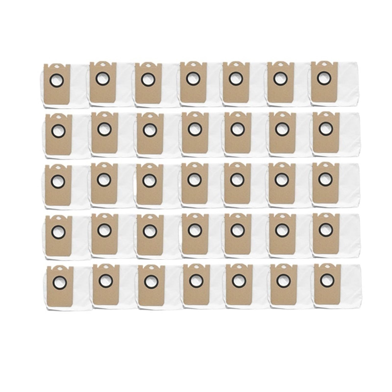 YYMYLXYM Compatible with Proscenic M7 Pro M8 Pro Dust Bag Accessories Robot Vacuum Cleaner Dust Collection Bag Large Capacity 2.5L Cloth Bags(16pcs)