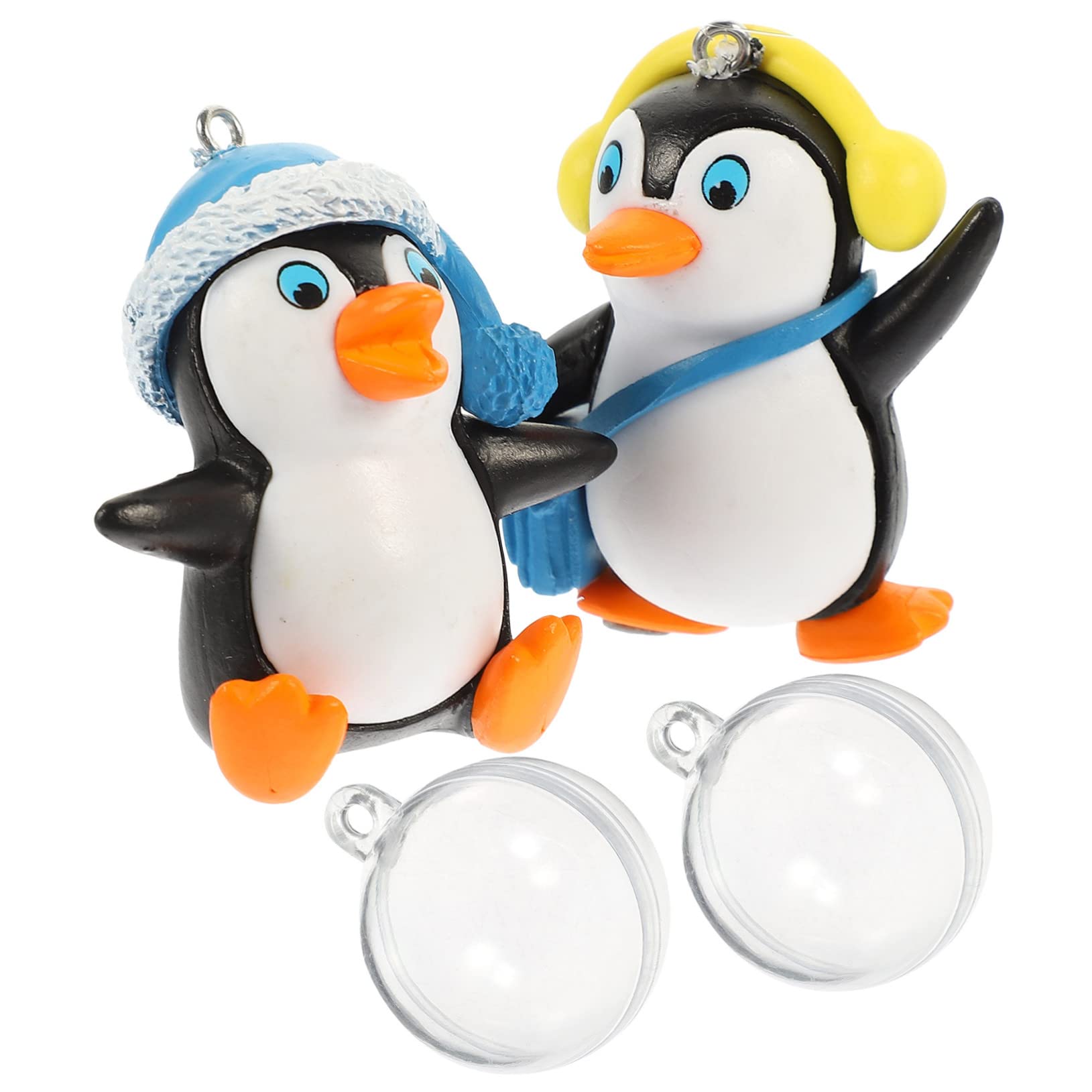 BESPORTBLE 20 STK Pinguin-Dekoration schwimmende Pinguinverzierung schwimmender Pinguin Weihnachtsdekorationen Skizubehör Schwimmende Aquariendekorationen verschleißfeste Aquarienverzierung