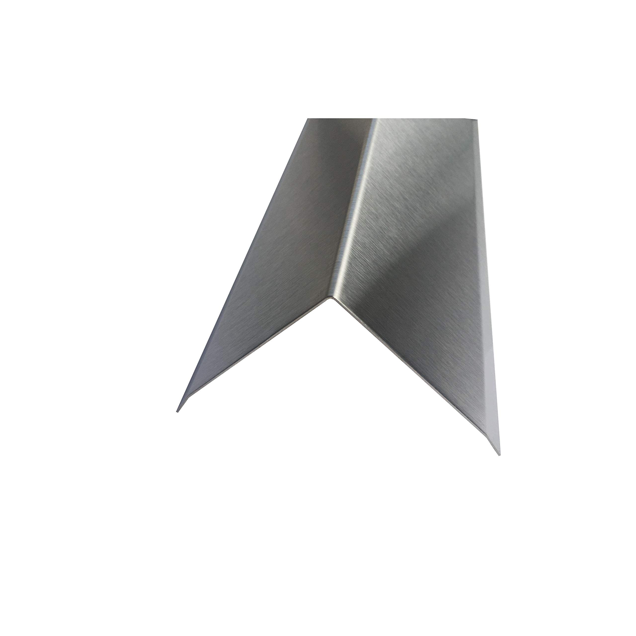 304 Brushed Stainless Steel Corner Guards, Protective Angles, 48