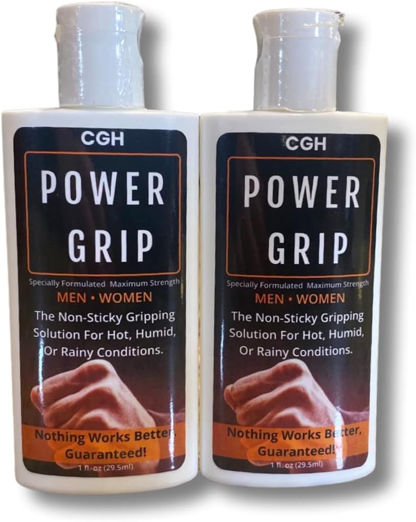 CGH POWER GRIP liquid chalk For gym lifting, rock climbing, pole dancing, weightlifting, gymnastics, and everything sports. NON-Messy/NON-Sticky, the ultimate solution your workout (1FL OZ)