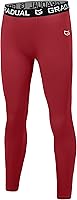 G Gradual Boys Compression Leggings - Quick Dry Youth Basketball Football Soccer Base Layer Tights