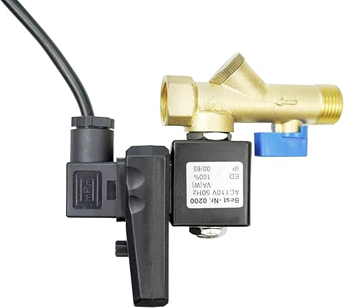 Miniatura 6 de Válvula de drenaje electrónica de CA 110V Válvula de drenaje del tanque de drenaje integrada de 12 pulgada Tanque de agua automático cronometrado