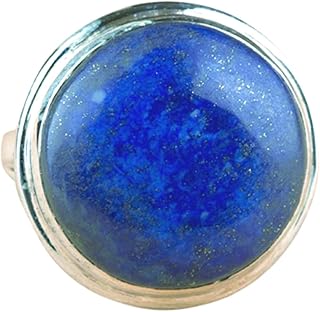 Natural Lapis Lazuli Ring, 925 Sterling Silver Ring, Lapis Lazuli Ring, Sterling Silver Ring, Lapis Lazuli Statement Ring, Handmade Ring, Boho Ring