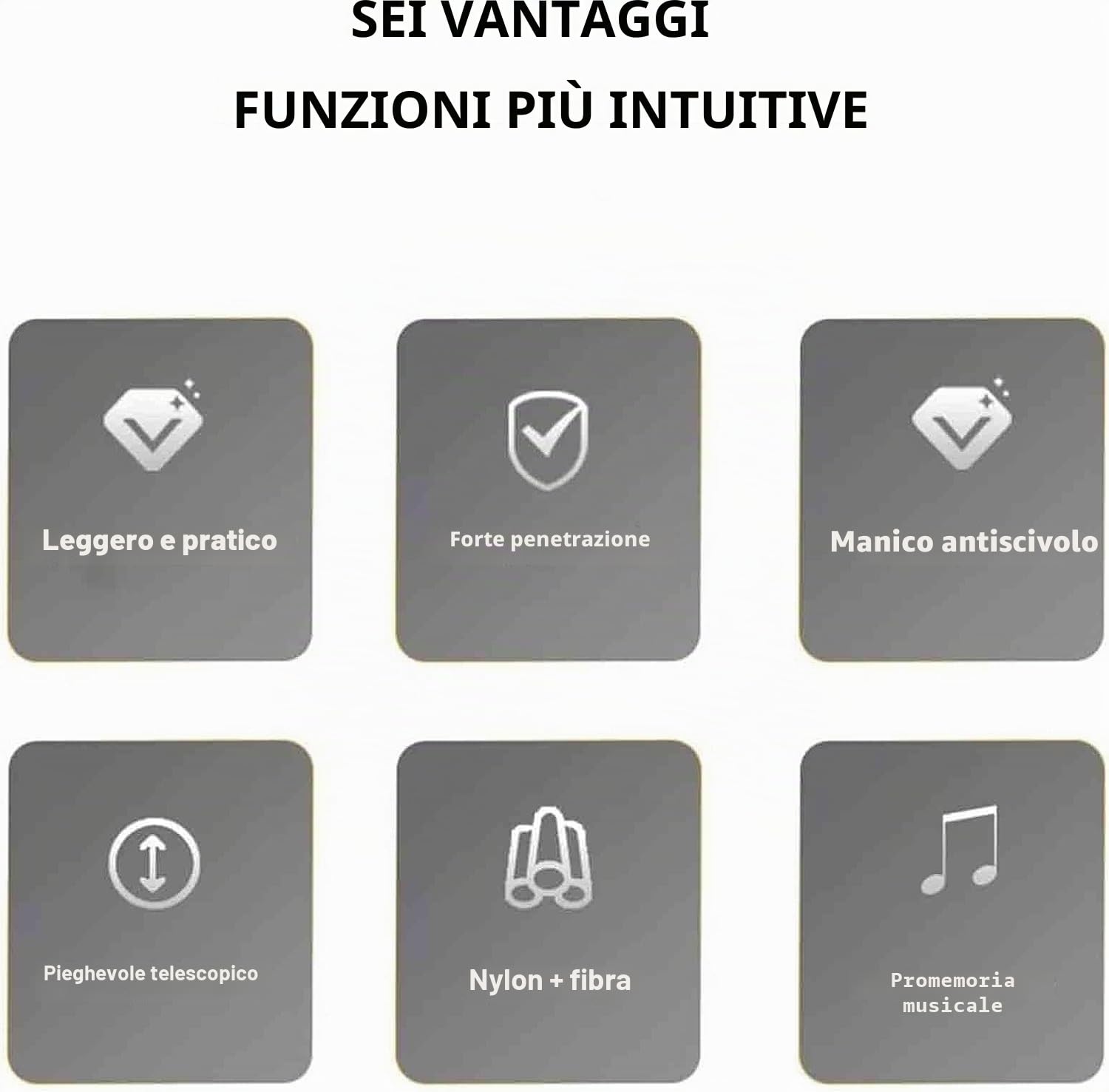 Bastone elettronico per ciechi con allarme acustico e luminoso, bastone da passeggio intelligente per ipovedenti, illuminato a LED, pieghevole, aiuto per anziani e adulti non vedenti