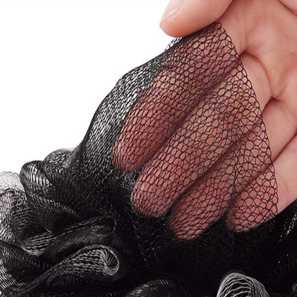 szt. Kula do kąpieli gąbka do kąpieli i prysznica duża gąbka do kąpieli Mesh Loofahs szczotka do szorowania ciała do czyszczenia skóry ukojenie