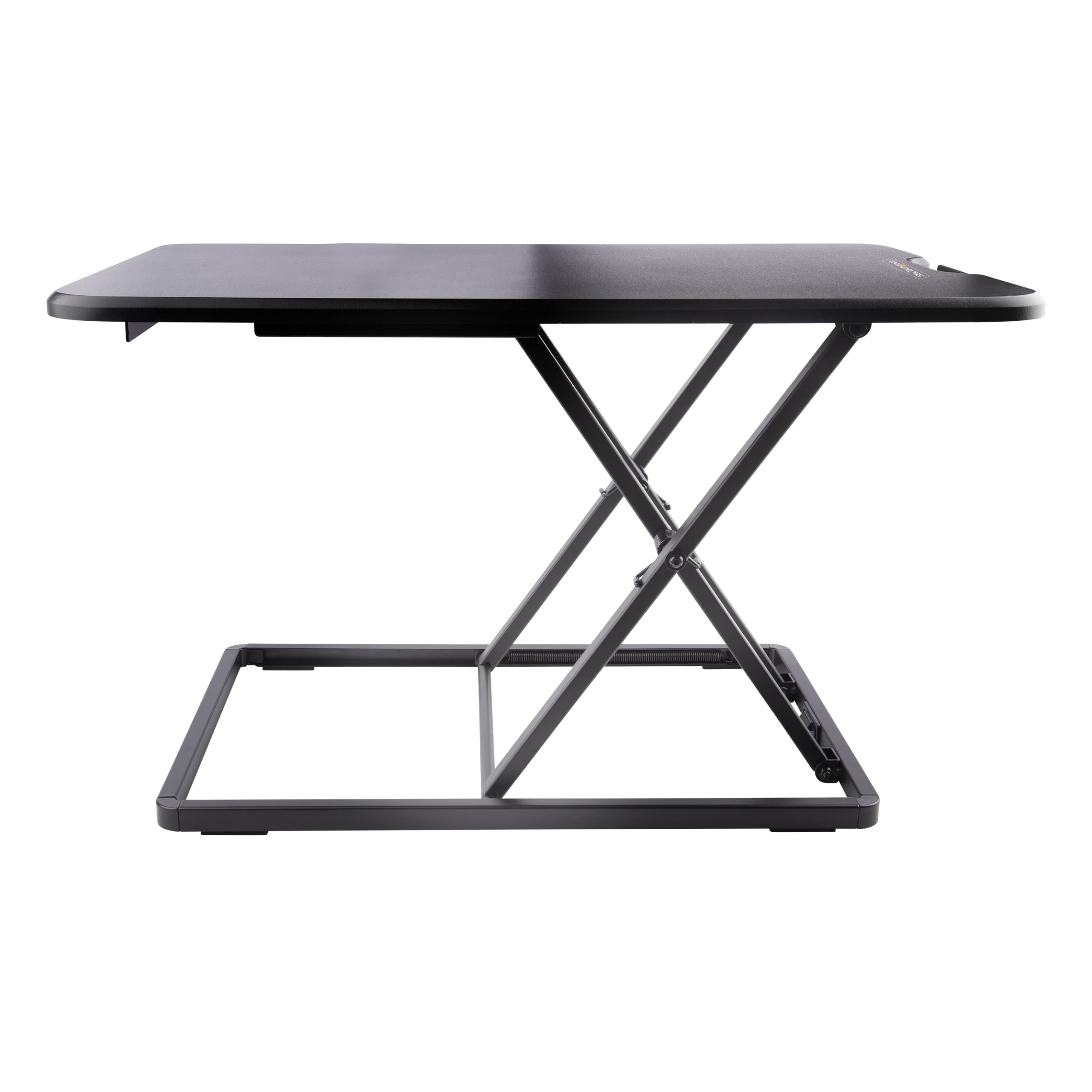 StarTech Stehpult-Aufsatz für Laptop, bis 8kg (LAPTOP-SIT-STAND) | Laptop-Riser, Stehpult-Konverter, Sitz-Steh, Plattform, Ergonomisch