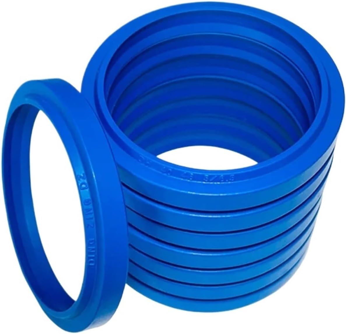 10PCS DHS-20 DHS-22.4 DHS-23.5 DHS-25 DHS-28 DHS-30 DHS-31.5 DHS-32 Wiper Seals Hydraulic Double Lip Dust Seal Polyurethane(PU)(DHS-23.5x31.5x4.5(6))