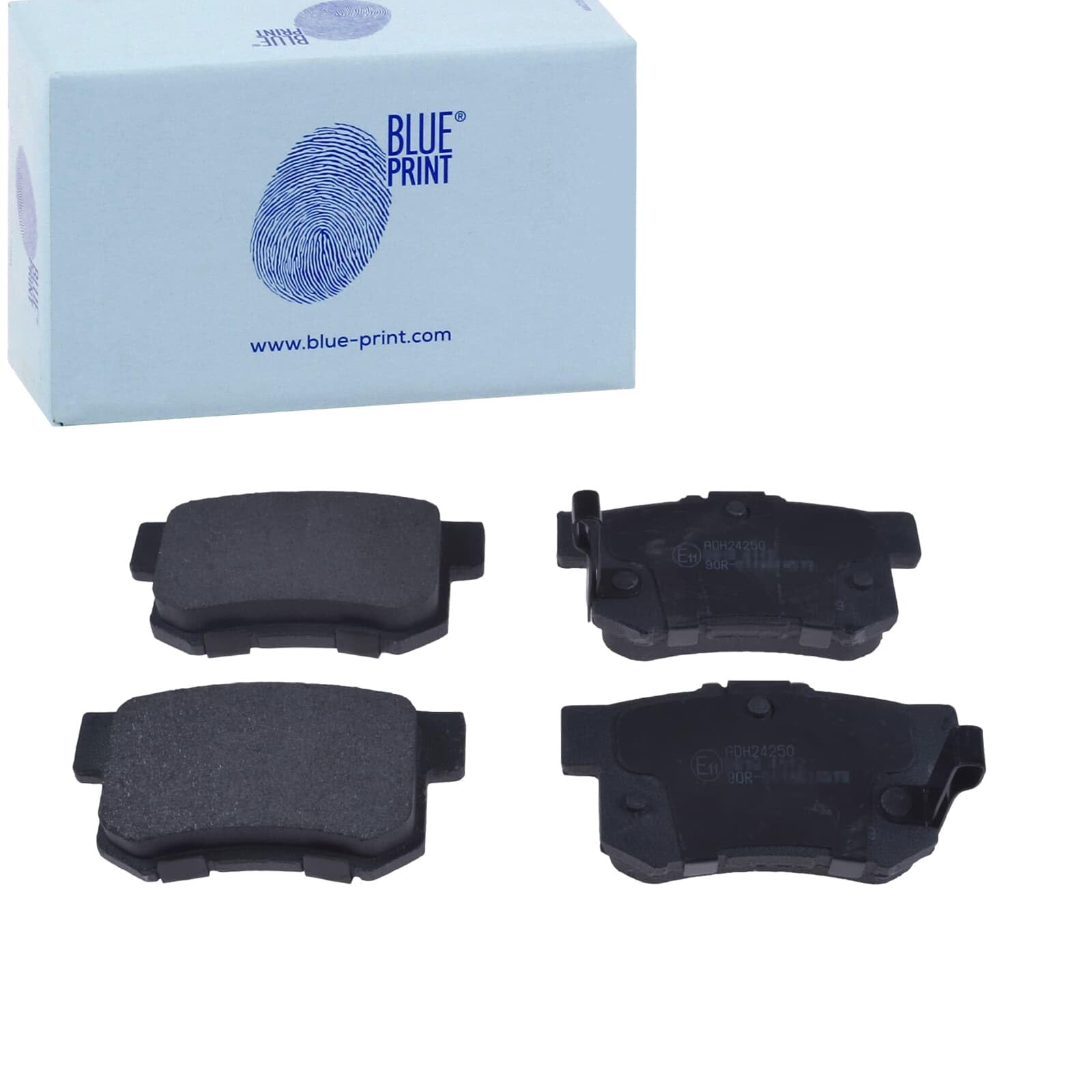 Brake Pads Set fits HONDA INTEGRA DC2 TypeR 1.8 Rear 97 to 01 B18C6 Blue Print