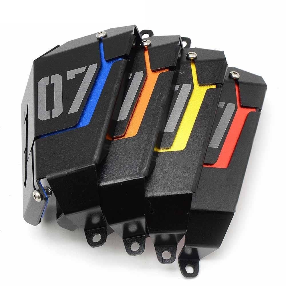Protezione Radiatore MT07 FZ07 Coperchio Protezione Schermatura Serbatoio Recupero Liquido Raffreddamento Per Yam&aha MT-07 FZ-07 FZ 07 2014-2021 2016 2017 2018 2019 2020