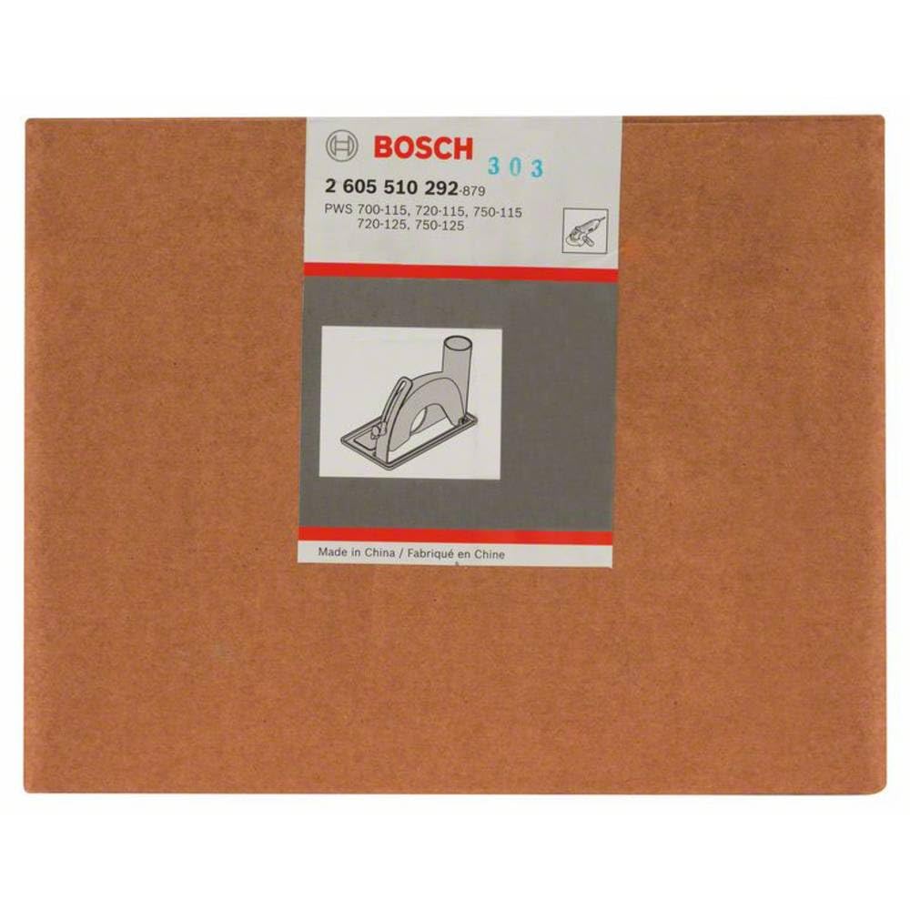 Bosch Accessories Glissières de guidage avec raccord d’aspiration pour tronçonnage (Ø 115/125 mm, Accessoires Meuleuses Angulaires) 2605510292 Gris